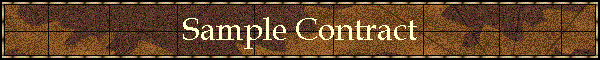 Sample Contract